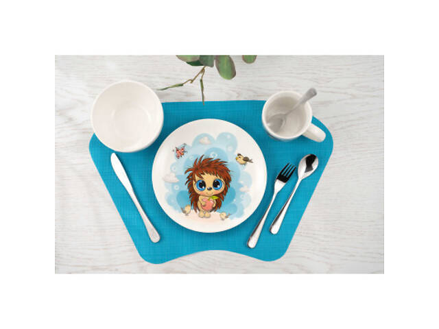 Килимок сервірувальний Ardesto дитячий 30 х 45 см, Blue (AR3315KB) - Фото 3