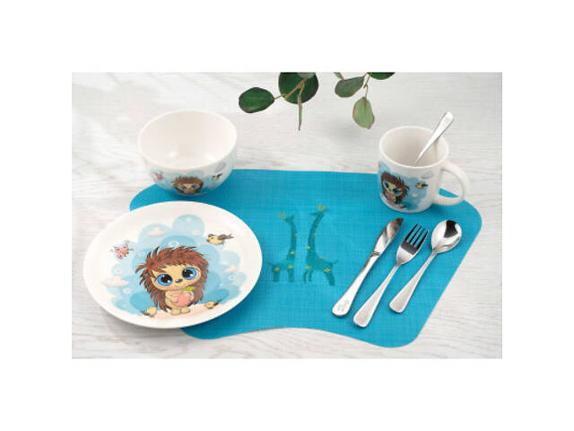 Килимок сервірувальний Ardesto дитячий 30 х 45 см, Blue (AR3315KB) - Фото 4