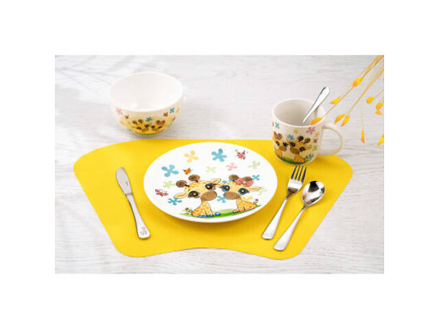 Серветка сервірувальна Ardesto дитяча 30 х 45 см, Yellow (AR3315KY) - Фото 2