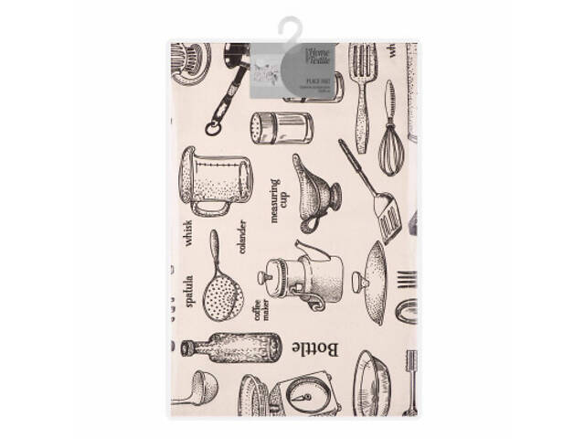 Серветка сервірувальна Ardesto Kitchen 30 х 45 см, 90% поліестер, 10% бавовна (ART06KN) - Фото 1