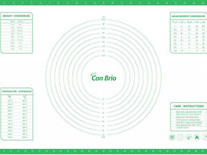 Силіконовий килимок Сon Brio СB-679-green 43,5х66,5 см зелений