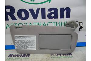 Козырек солнцезащитный правый Hyundai SANTA FE 1 2001-2006 (Хюндай Санта Фе), СУ-250412