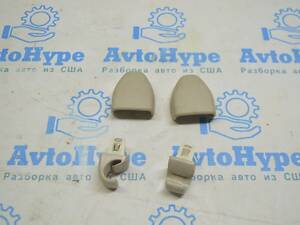 Козирок лівий Lexus RX300 RX330 RX350 RX400h 04-09 бежевий, з гачком ідеал 74320-0W280-A0