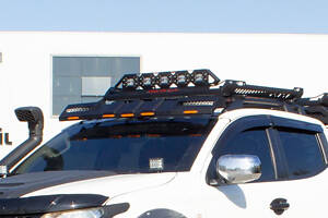 Козирок лобового скла (LED) для Ford Ranger 2007-2011рр.