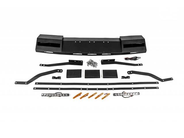 Козырек лобового стекла Dakar (LED) для Mitsubishi L200 2006-2015 гг - Фото 2