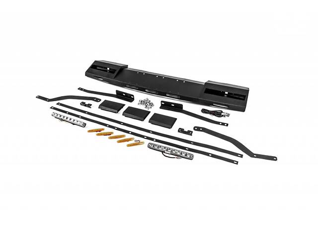 Козырек лобового стекла Dakar (LED) для Mitsubishi L200 2006-2015 гг - Фото 3