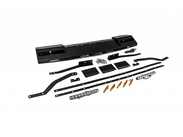 Козырек лобового стекла Dakar (LED) для Mitsubishi L200 2006-2015 гг - Фото 4