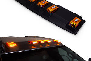 Козырек лобового стекла LED V2 для Ford Ranger 2011-2024 гг