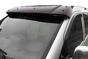 Козырек на лобовое стекло (черный глянец, 5мм) для Mercedes Viano 2004-2015 гг