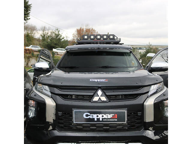 Козырек на лобовое стекло для Mitsubishi L200 2015-2024 гг - Фото 4