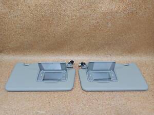 Козырек Новый солнцезащитный правый левый комплект с зеркалом и подсветкой Renault Koleos Рено Колеос 2008-2016