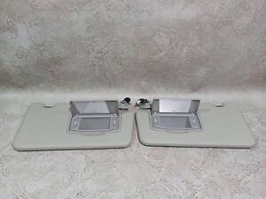 Козырек Новый солнцезащитный правый левый комплект с зеркалом и подсветкой Renault Koleos Рено Колеос 2008-2016