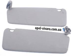 Козырёк солнцезащитный комплект Opel Movano 2010-2018 93197579 93197585