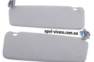 Козырёк солнцезащитный комплект Opel Movano 3 2010- 93197579 93197585