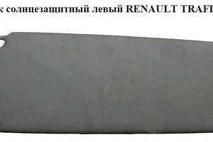 Козырёк солнцезащитный левый RENAULT TRAFIC 00-10 (РЕНО ТРАФИК) (7701477800, 8200366374, 7700312725, 8200031565, 82002