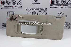 Козырёк солнцезащитный левый бежевый Toyota Avalon (GSX30) 2005-2011 74320AC293A1