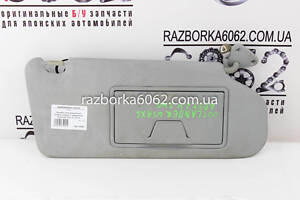 Козырёк солнцезащитный правый (серый) с подсветкой Mitsubishi Outlander (CW) XL 2006-2014 7620A358HA