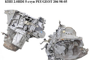 КПП 2.0HDI 5-ступ PEUGEOT 206 98-05 (ПЕЖО 206) (20DM18)