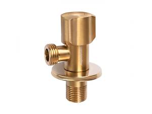 Кран кутовий нерж. AQUASTRONG D5 M1/2 х M3/4 (D519)