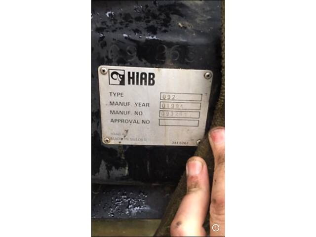 Кран манипулятор Hiab 0.92-3 вылет до 8,2м 920 кг с Насосом! - Фото 3
