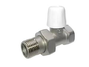 Кран радіаторний SANTAN прямий 1/2' ВН із накидною гайкою під ключ