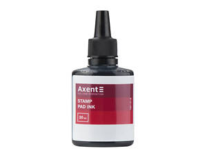 Фарба штемпельна Axent 30 мл., чорна (7301-01-A)