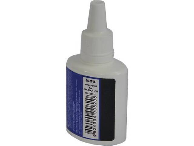 Краска штемпельная Buromax 30мл, black (BM.1901-02) - Фото 1