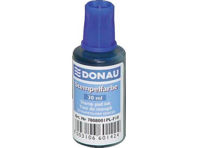 Краска штемпельная Donau 30мл, blue (7808001-10) - Фото 1