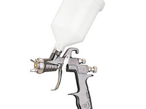 Краскопульт пневматический тип LVLP верх.пласт.бачок 600мл, форсунка-1,4мм AUARITA MP-500-1.4