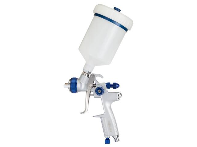 Краскораспылитель LVMP Ø1.3 мм 170-285 л/мин 2-2.5 бар в/б 600 мл (пласт) REFINE (6814151) - Фото 1