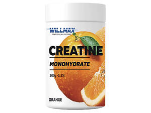 Креатин моногидрат Willmax Creatine Monohydrate 500 g /100 servings/ Orange