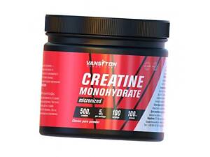 Креатин Моногідрат Creatine Monohydrate Ванситон 500г (31173004)