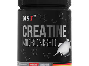Креатин моногідрат MST Nutrition Creatine Micronized 1000 г 294 порції Без смаку