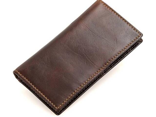 Кредитница Vintage 14512 кожаная Коричневая, Коричневый - Фото 1