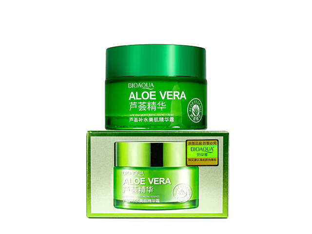 Крем для лица увлажняющий с алоэ BIOAQUA Aloe Vera 50 мл