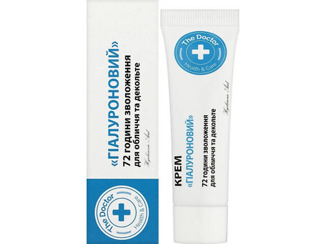 Крем для обличчя Домашній Доктор Гіалуроновий 30 мл (4823015941832) - Фото 1