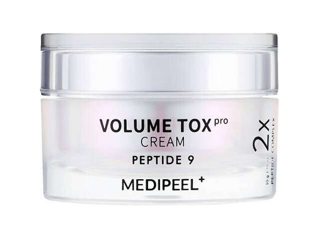 Крем для обличчя Medi-Peel Peptide 9 Volume Tox Cream PRO Омолоджуючий з пептидами та ектойном 50 г (8809941820447) - Фото 1