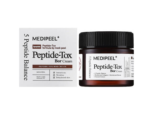 Крем для обличчя Medi-Peel Peptide-Tox Bor Cream 50 г (8809409347455) - Фото 1