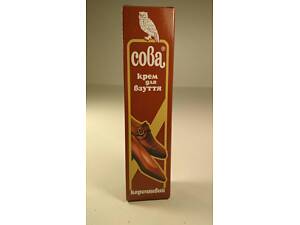 Крем для обуви 'Сова' 50гр коричневый (1 шт)