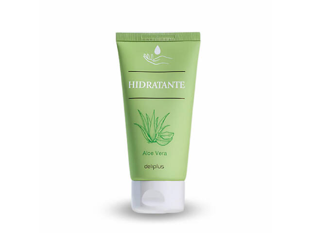 Крем для рук Deliplus увлажняющий и восстанавливающий с экстрактом алоэ 75 мл Deliplus Hidratante - Фото 1