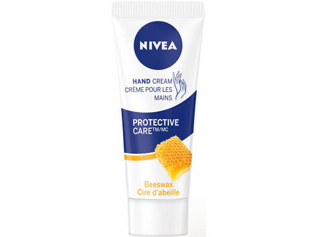 Крем для рук Nivea Захисний з медом 75 мл (4005808837267) - Фото 1