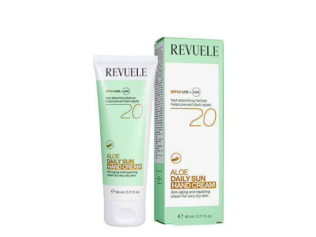 Крем для рук Revuele Aloe Daily Sun SPF20 80 мл