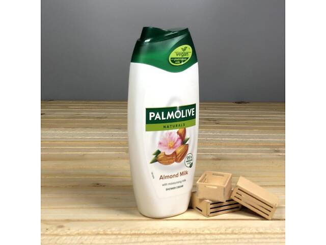 Крем-гель для душу Palmolive Naturals Мигдальне молочко - 250 мл. - Фото 1