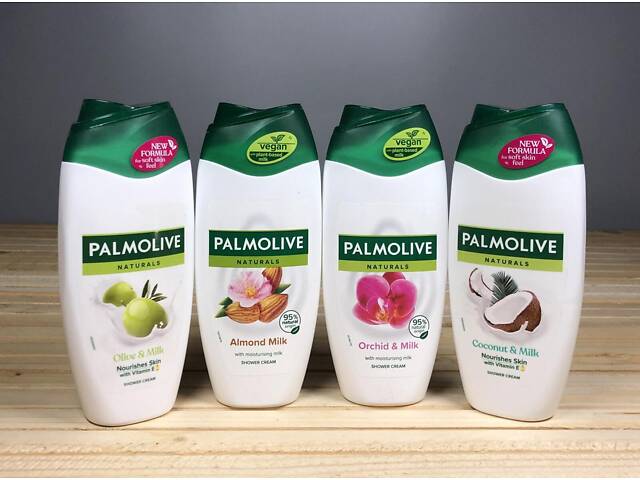 Крем-гель для душу Palmolive Naturals Мигдальне молочко - 250 мл. - Фото 2