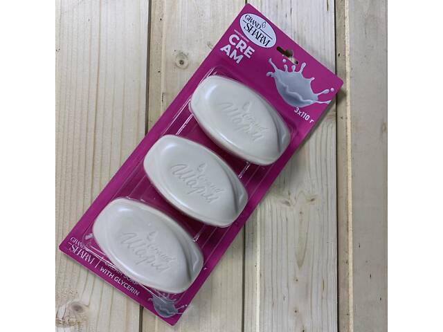 Крем-мило туалетне Шарм Зволожуючий крем планшет 3x110 г. - Фото 1