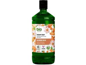 Крем-мило 946мл бутилка ЗАПАСКА Мигдальне молоко ТМ BIO NATURELL