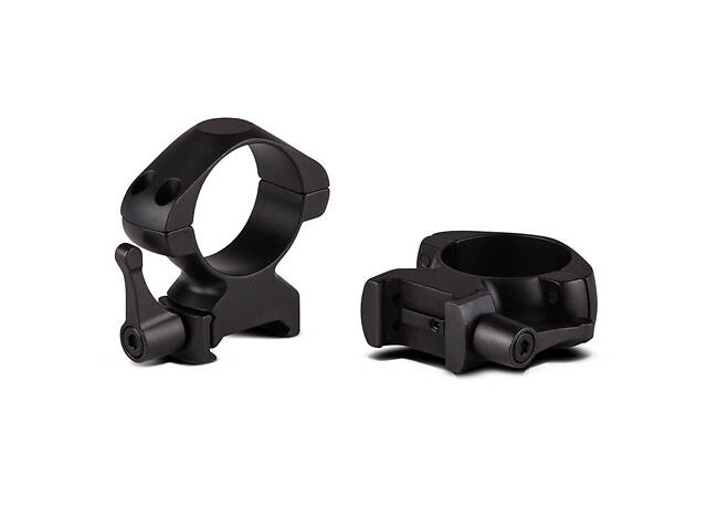 Кріплення для прицілу KONUS STEEL-QR – швидкознімні кільця 25.4 мм, високі, на планку Пікатінні/Вівера - Фото 3