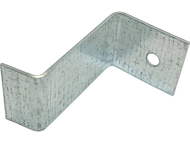 Кріплення Z-подібне 35х19х22х0,9мм для підвіконння оцинковане (30 шт.) [9F2000000001000000] Metalvis - Фото 1