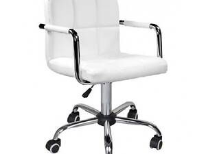 Крісло Артур КО SDM на колесах Білий