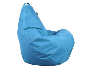 Крісло груша Оксфорд Блакитний